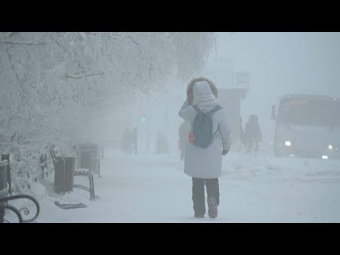 شاهد موجة برد قارس تجتاح أقصى الشرق الروسي