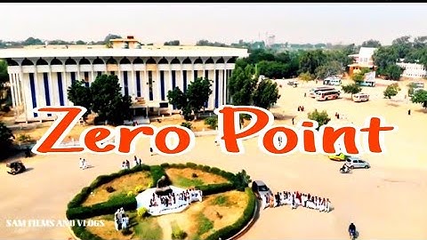 Sindh university zero point #UOS