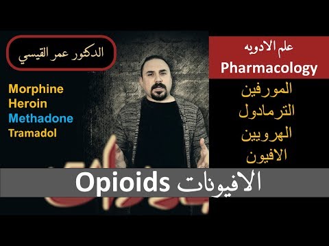 الافيونات Opioids ( مورفين , ميثادون , هيرويين , ترامادول ) pharmacology