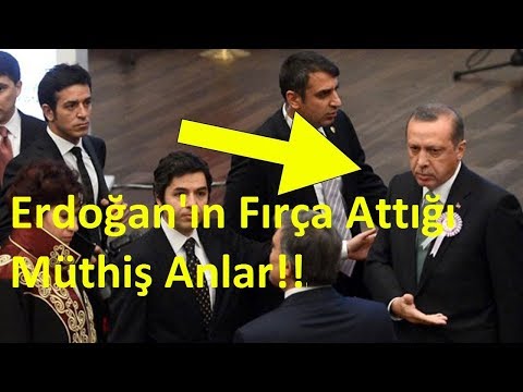 Erdoğan'ın Fırça Attığı 6 Müthiş An!!!