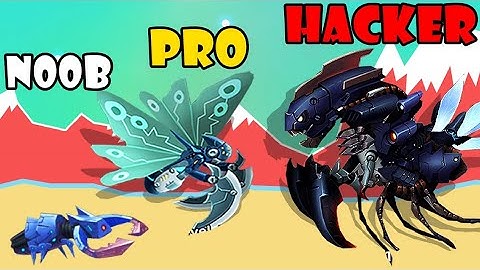 NOOB vs PRO vs HACKER - Insect Evolution Part 582 | Satisfying Games (Android,iOS)