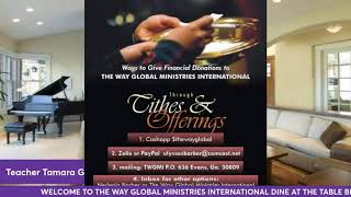 The Way Global International Dine at Table Bible Study