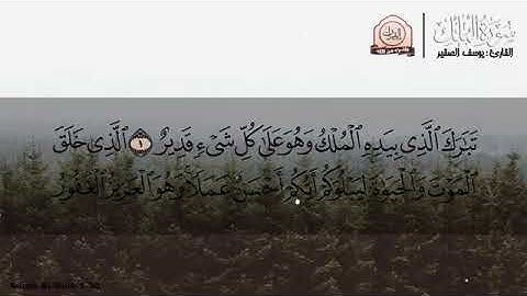 سورة الملك ( كاملة ) تلاوة في قمة الخشوع