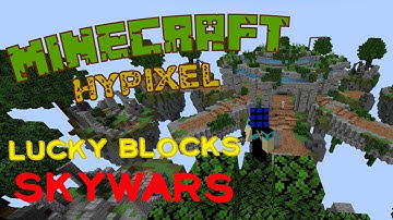 Minecraft: Hypixel - Lucky Blocks Skywars: Glitching Galore