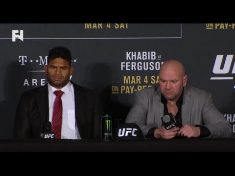 UFC 209: Alistair Overeem & Dana White Post-Fight Press Conference