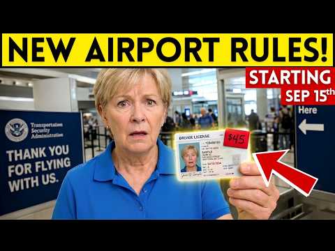 New Travel Rules for Seniors starting sep 15th!