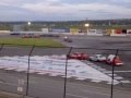 Train Racing at Rocky Mountain Raceways - June 11th 2011 - Car loses 2 wheels and flips!