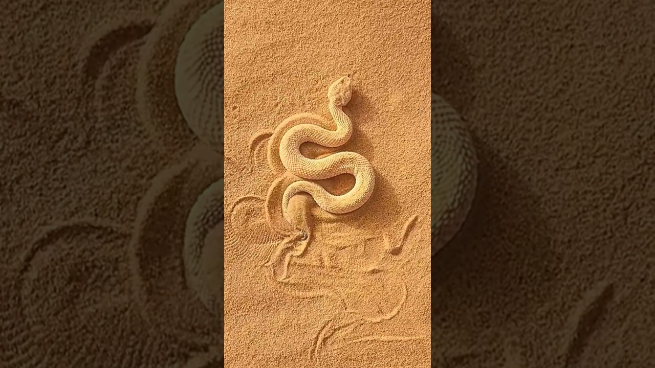 huyu ndie nyoka hatari kuliko wote. #nyoka #koboko #viperhorned #desert #snakedocumentary #education
