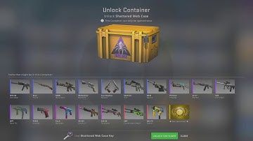 2x Knife Unbox Shattered Web CSGO Operation