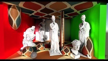 LUMINA Real time global illumination - work on room demo - high contrast