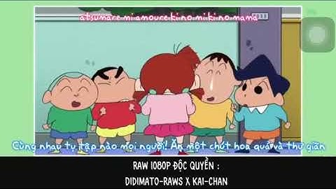 Shin cùng đi tìm nước ép táo