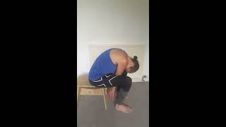 Roll down Seated, to help with spinal mobility