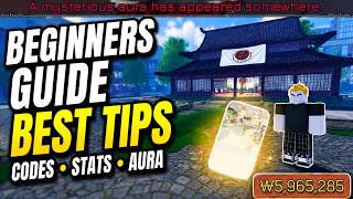 RYUJIN BEGINNERS GUIDE (CODES, BEST TIPS, STATS, AURA & PROGRESSION) Roblox screenshot 3