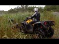 Ams  action moteur sport  vtt  essai canam outlander x mr 1000 2014