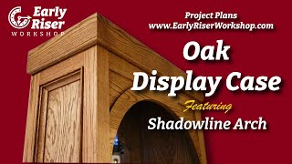 Oak Display Case