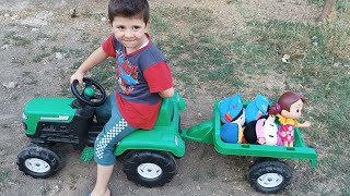 Ni̇loya Ve Pepe Traktör İle Gezi̇yor - Eğlenceli̇ Çocuk Oyunlari - Çi̇zgi̇ Fi̇lm