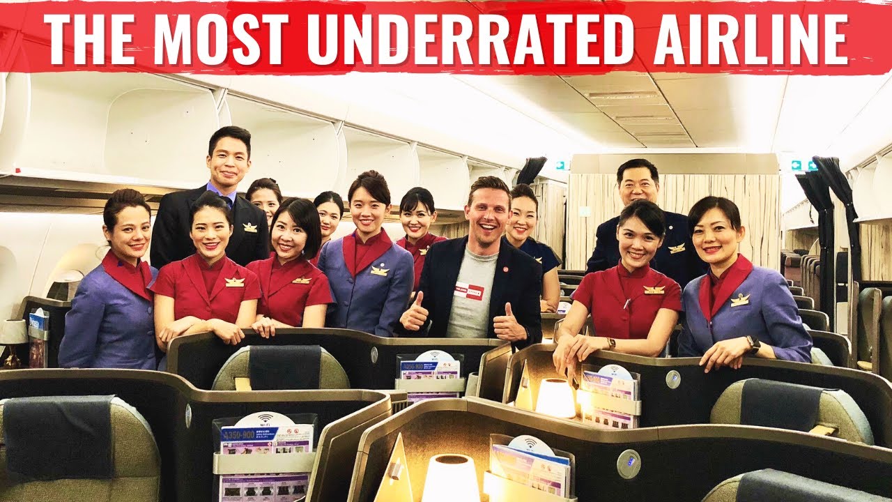 Review China Airlines A350 Most Underrated Airline Youtube