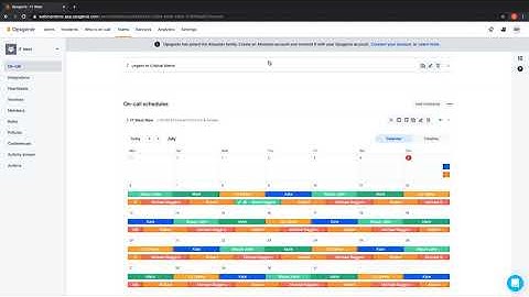 Setting up On-Call Schedules