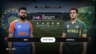 India vs Australia - Last Warm-Up Match - T20 World Cup 2024 - Cricket 24 - B'day Special Stream! screenshot 2