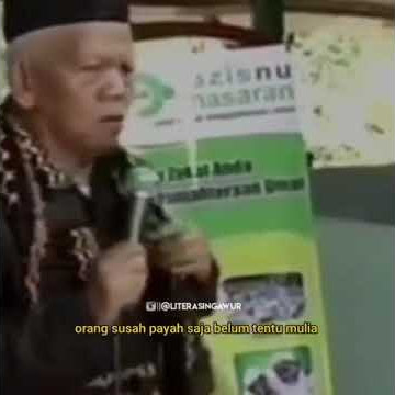 'Wes rasah isin yo' ~ KH. Duri Ashari