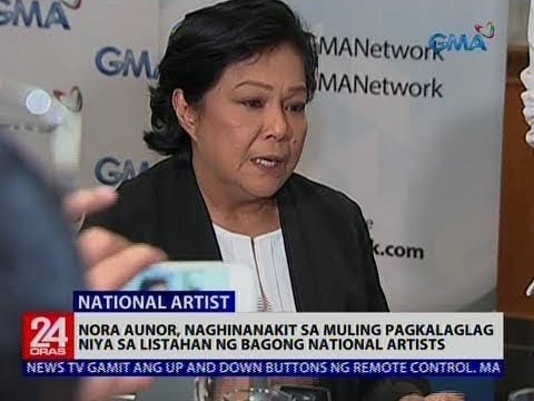 Nora Aunor, naghinanakit sa muling pagkalaglag niya sa listahan ng bagong  national artists