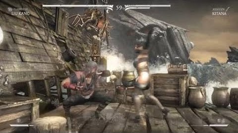 Liu Kang vs Kitana - Mortal kombat X