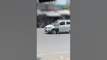 Thực hư clip chặn đầu ô tô, bẻ cần gạt mưa để "xin đểu" tiền #Shorts