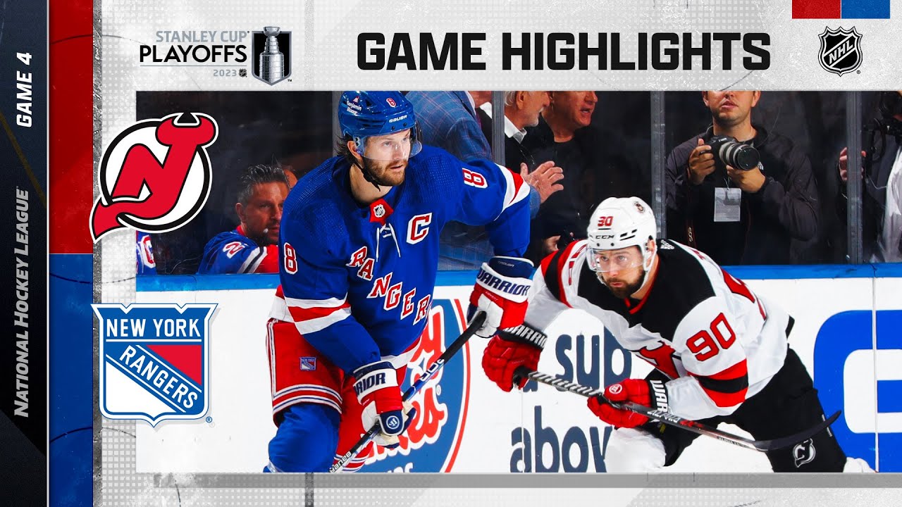 Rangers vs. Devils in the First Round of the N.H.L. Playoffs