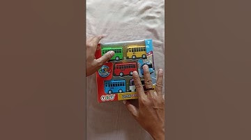 New ASMR Unboxing And Testing Tayo bus, Nana, Lani, Rogi, Gani ASMR No Talking #asmr​ #tayo​ #bus