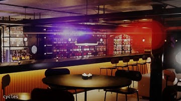 The MINISTRY Bar - A blender Eevee architectural interior animation
