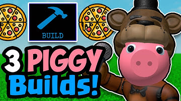 3 INSANE Piggy Build Mode Creations #4 (How to Build Them) [Five Nights at Freddy