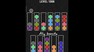 ball sort puzzle level 1366