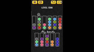 ball sort puzzle level 1366