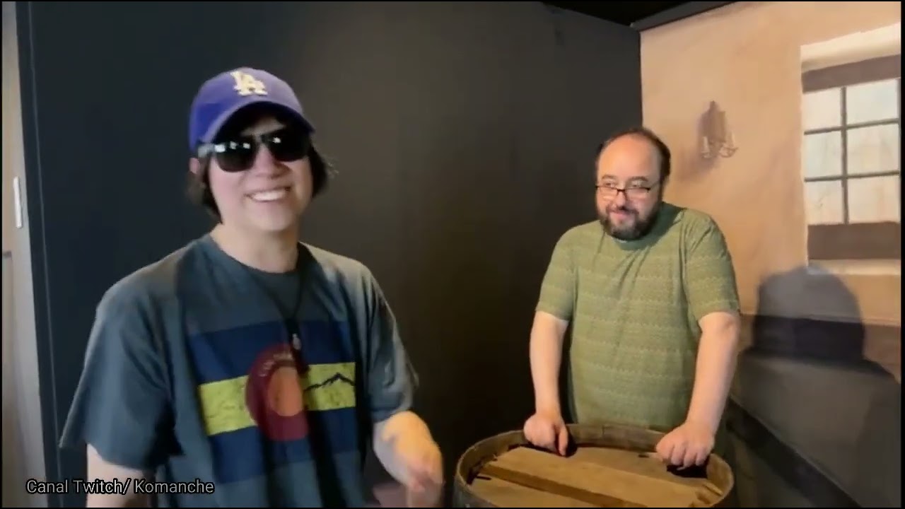 IRL EN BARCELONA (Quackity clips) *MUSEO DE PIRATAS* Stream de Komanche