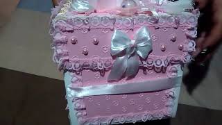 Baby girl explosion box