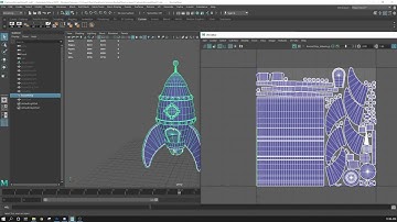 2D to 3D Texture Painting with Maya