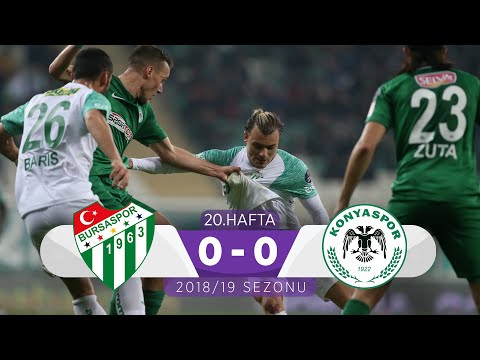 Bursaspor (0-0) Konyaspor | 20. Hafta - 2018/19