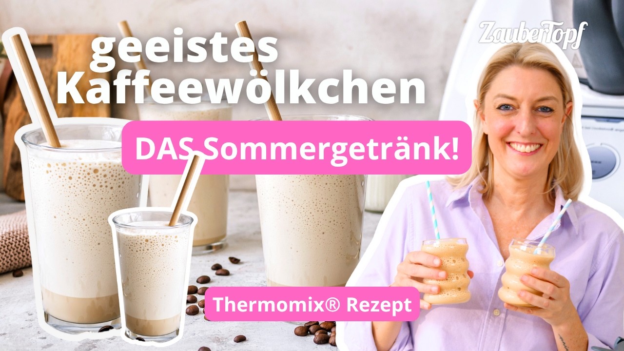 😍 ☀️ DER Eiskaffee Trend: geeistes Kaffeewölkchen | Thermomix® Rezept