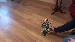 2 player robot using touch sensors. LEGO MINDSTORMS EV3.