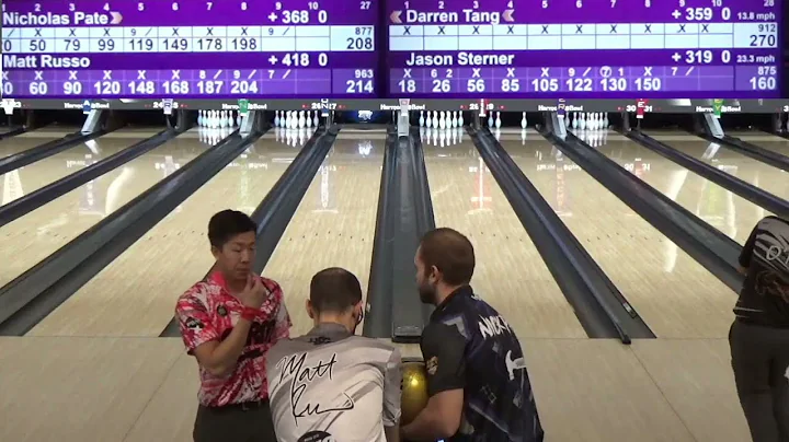 Darren Tang with the First Nine Strikes at PBA Col...