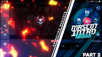 Make animated Mascot and Esports intros on android | Animate ur mascots | part 2 | pstouch