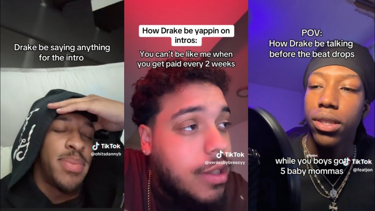 Drake intros to his songs be like 