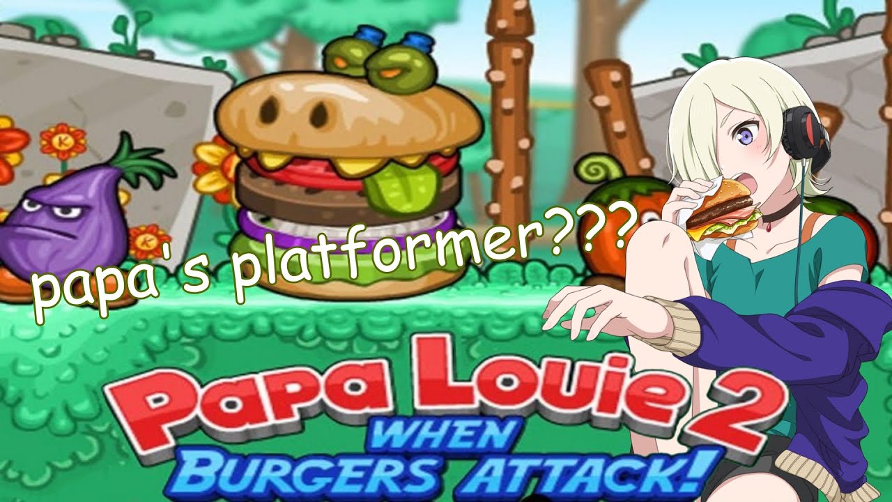 Play Papa Louie 2 When Burgers Attack!