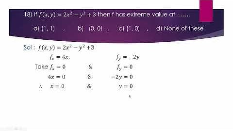 MCQ of Calculus of several variable MTH-301