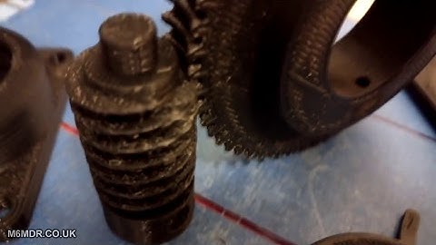 How I Successfully 3D Print SatNOGS Worm Screw Gears [Slic3r Settings]