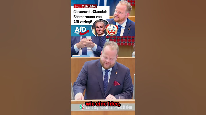 Clown world exposed? Tritschler (AfD) counterattacks Böhmermann