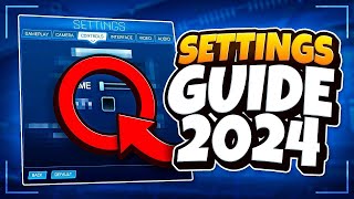 The BEST Rocket League CONTROLLER Settings 2024 | Keybinds, Camera, Video, FPS & More!
