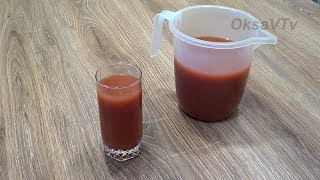 Томатный сок из томатной пасты (домашний рецепт). Готовим с Оксаной Валерьевной.