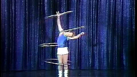 HULA HOOP HOOPING Mat Plendl JOHNNY CARSON 1986