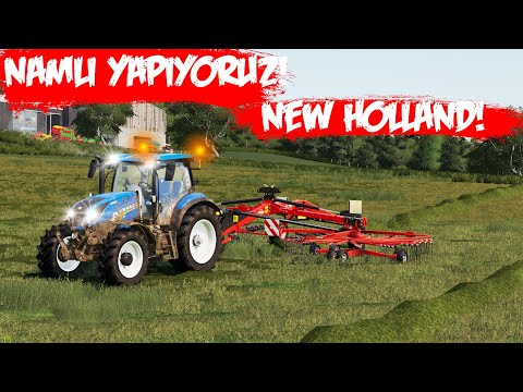 NEW HOLLAND İLE NAMLI YAPIYORUZ! FARMING SIMULATOR 2019 TÜRKÇE